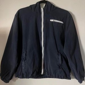 John Galt navy zip up jacket